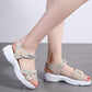 Sandals Ladies Students Korean Version  Roman Shoes Flat College Style Wild Summer Fashion Comfortable  Breathable