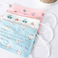 Baby Care Set Cartoon Cute Anti-Dust Mask for Kids Disposable Non-Woven Fabric Masks Random Color