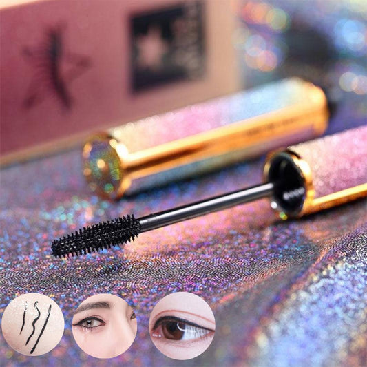 Expecting eyeliner super waterproof non-halo makeup long lasting hard eyebrow pencil mascara women
