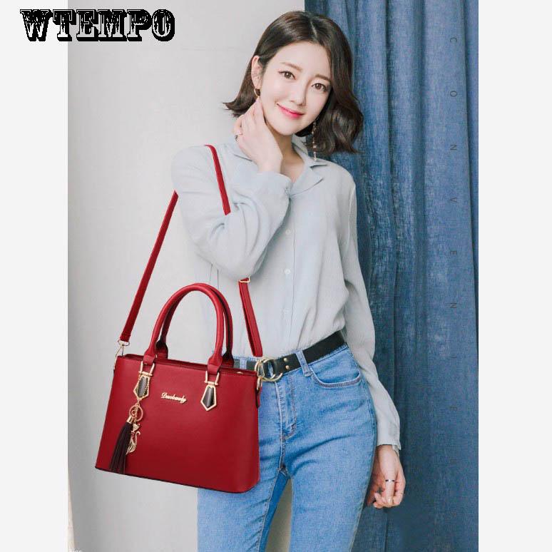 Crossbody Handbag Handbag European and American Fashion Casual Wild Ladies Shoulder Bag