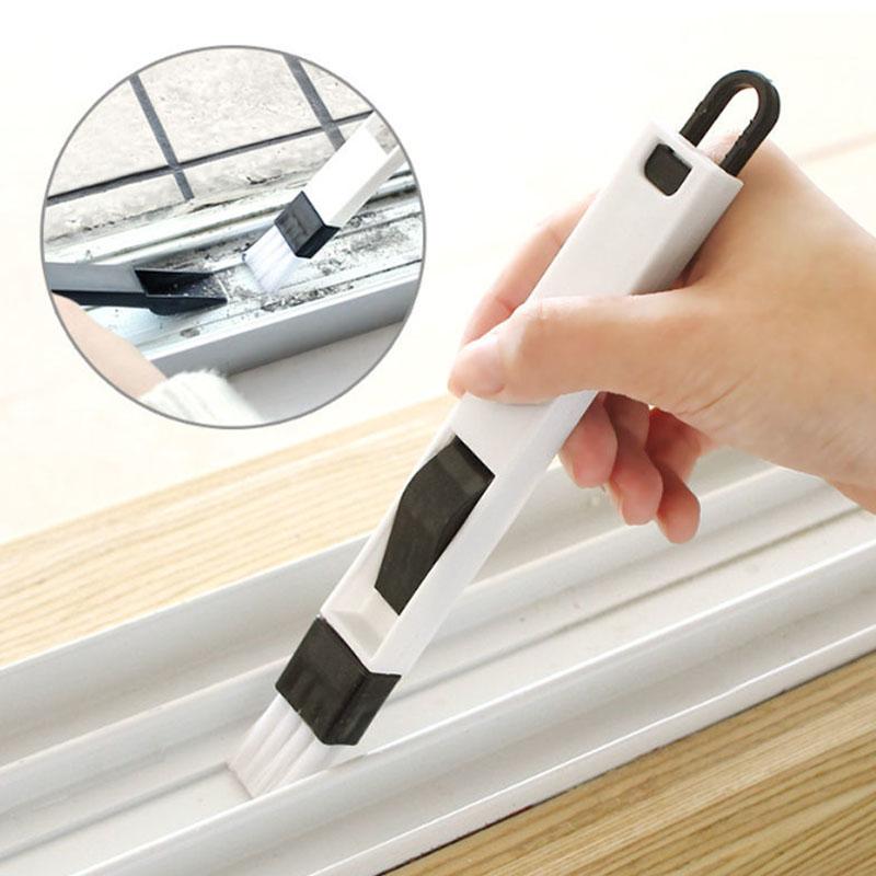 Household Door and Window Cleaning Tool Multifunctional Groove Gap Cleaning Brush Window Groove Groove Cleaning Dead Corner Brush