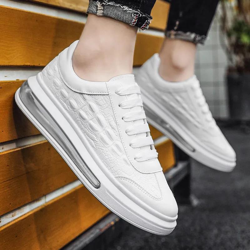 Men Air Cushion Shoes Fashion Skateboard Shoes Running Sport