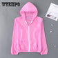 Summer Sun Protection Clothing Wild Breathable Fashion Long-sleeved Hooded Thin Section Short