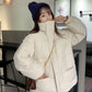 Winter Women's Down Cotton-padded Coat Cotton Jacket Loose Casual Winter Coat Clearance Quilted Jacket