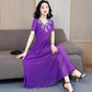 Black High Waist Pleated Party Dress Women Deep V Neck Full Sleeve Dress Summer Fit Flare Beach Dress Party Night