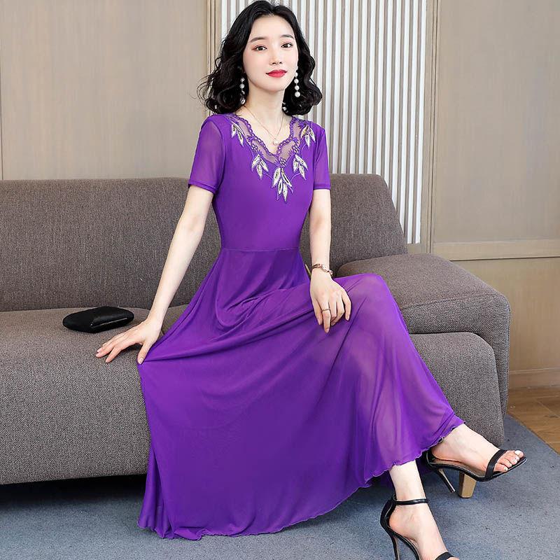 Black High Waist Pleated Party Dress Women Deep V Neck Full Sleeve Dress Summer Fit Flare Beach Dress Party Night