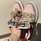 Retro Casual Sports Shoes Women's Wild Board Shoes Ins Tide Niche Design Leather Panel Shoes