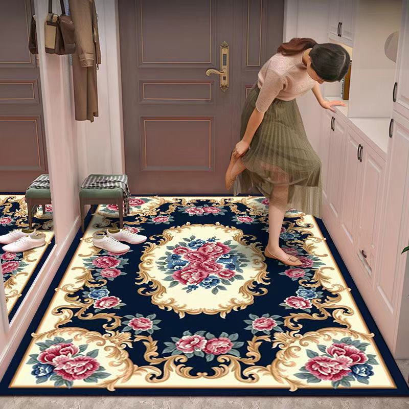 Household Living Room Carpet Bedroom Bedside Carpet Washable Carpet European Carpet