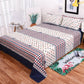 KING QUEEN TWIN Multi-size Can Choose Three-piece Suit Cotton Twill One-piece Bed Sheet Two-piece Pillowcase Breathable Foldable  Simple Style