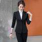 Solid Color Professional Suit Female Spring and Autumn Temperament Formal Overalls Suit Jacket + Suit Pants