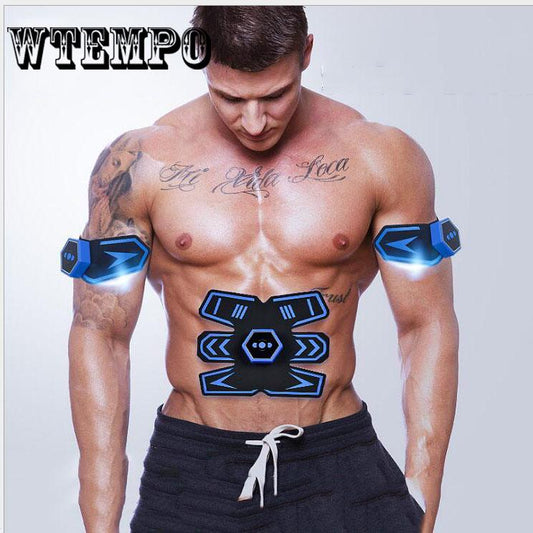 Remote Control Abdominal Muscle Trainer Fat Burning ABS Smart Body Building Fitness