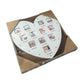 My First Year Baby Keepsake Frame with Light 0-12 Months Pictures Love Heart Photo Frame Commemorative Growth Souvenirs Kids hot