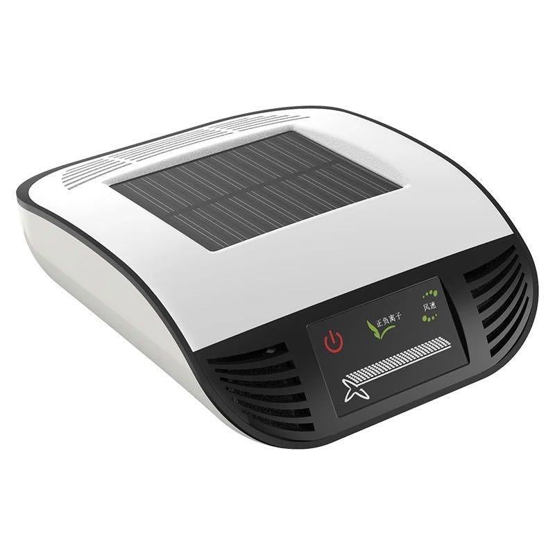 Solar vehicle air purifier Negative ions in cars In addition to formaldehyde PM2.5 deodorization