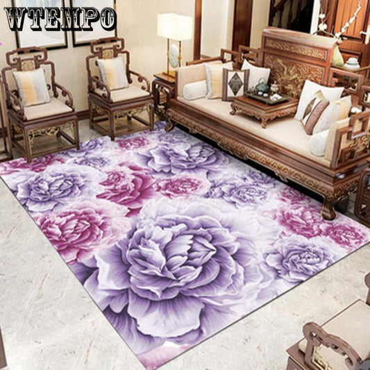 Chinese Style Living Room Carpets Rectangular Rugs Sofa Coffee Table Mat Bedroom Yoga Pad Study
