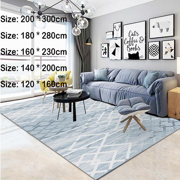 European-style carpet living room sofa coffee table blanket bedroom bedside carpet non-slip mat