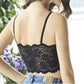 Two-piece Japanese Thin Section Anti-glare Skin-friendly Breathable All-match No Steel Ring Lace Camisole Tube Top Wrap Bra