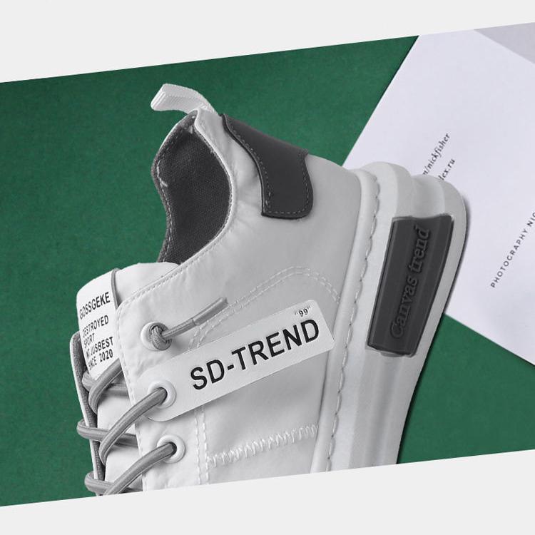 Men's Shoes Sports Shoes Men's Classic Canvas Lace-up Shoes Men's Low-top Comfort Flat Shoes Men