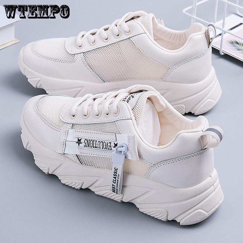 WTEMPO Brand Casual Shoe Net Shoes Breathable Sports Shoes Women's Shoes Summer Fashion Wild
