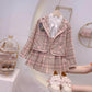 Three-piece Skirt Girl Spring Suit Jacket Children's Spring College Wind Uniform