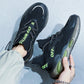 Spring and Autumn Men's Shoes Lightweight Breathable Casual Sports Shoes Thick Sole Shoes Men