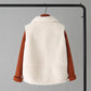 Lamb Plush Waistcoat Ladies Short Outer Wear Short Autumn and Winter New Loose High-end Waistcoat All-match Short Jacket