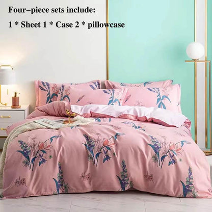 Printing Bed Single Four-piece Sheets Are Set of Homes for Home Beds
