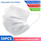 Disposable mask white 3 layers Dustproof earhook activated carbon standard face mask prevention