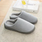 Cotton Slippers for Men and Women with Bag and Winter Home Warm Indoor Non-slip Fur Slippers
