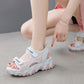 Summer Thick-soled Sports Sandals for Female Students Flat-bottomed All-match Sandals