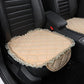Car Cushion 1pc Plush Warm Cotton Pad Comfortable Lace Car Cushion Non-slip Breathable Car Cushion