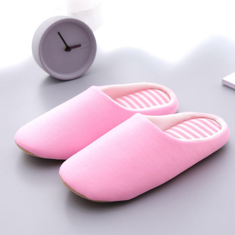Winter Indoor Women Slippers House Plush Soft Cotton Slippers Non-slip Floor Shoes Home Slippers Women Slides for Bedroom