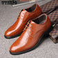 Fashion Men Business Shoes Soft Leather Casual Shoes Brand Men's Leather Shoes Black Footwear