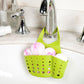 Kitchen Sink Accessories Portable Hanging Drain Basket Bag Dish Cloth Sponge Storage Shelf Sink Holder Soap Bathroom Organizer Tools Adjustable Snap