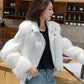 Fur Fox Fur Coat Women's Winter Leisure Motorcycle Wear Short Section Was Thin Fur Intellectual Elegant Coat