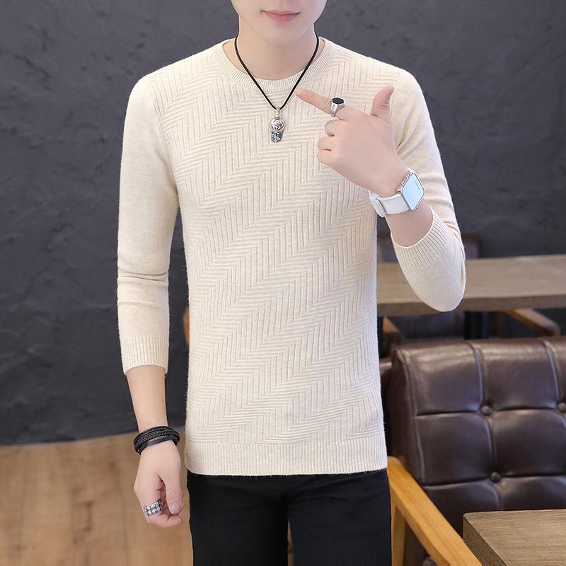 2021 Autumn and Winter New Men Turtleneck Pullover Sweater Fashion Solid Color Thick and Warm Bottoming Shirt Male Brand Clothes