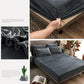 3pcs/set Thick Coral Velvet Mattress Cover Crystal Velvet Bedspread Plus Velvet Flange Winter Warm Bed Cover
