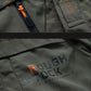 Autumn and Winter Thickened Jacket Men's Outdoor Leisure Multi-pocket Mid-length Jacket Large Size Waterproof Men's Jacket