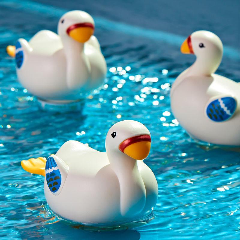 Little White Goose Baby Baby Bath Toys Children Swimming Playing In Water Boys Girls Little Yellow Duck Bathing Duck Turtle