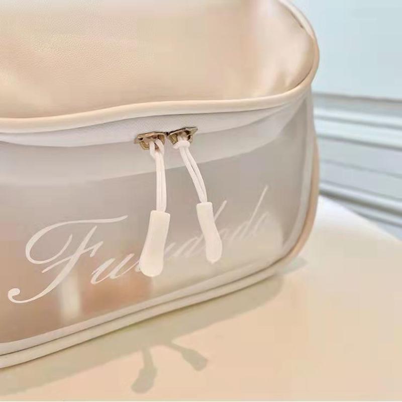 Waterproof Cosmetic Bag Travel Cosmetic Storage Bag Large Capacity Transparent Toilet Bag Portable Lady Handbag Clear Pouches