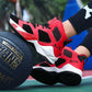 38-44 Men Mesh Sneakers Wear-resistant Basketball Shoes Deodorant Comfortable High-top Running Shoes