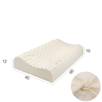 Natural Rubber Pillow Core Latex Pillow Adult Cervical Protection Wolf Tooth Pillow Comfort Memory Foam Pillow Orthopedic Pillow Neck Rest Pillows