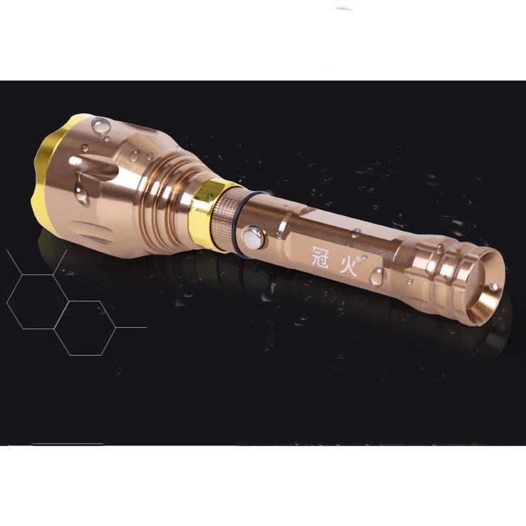 Strong Light Flashlight Rechargeable Super Bright Long-range Waterproof Xenon Security Outdoor Patrol Household Multi-function Special Forces
