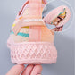 Women's Coconut Shoes Breathable Single Mesh Shoes Non-slip Soft Sole Walking Shoes Casual Sports Shoes