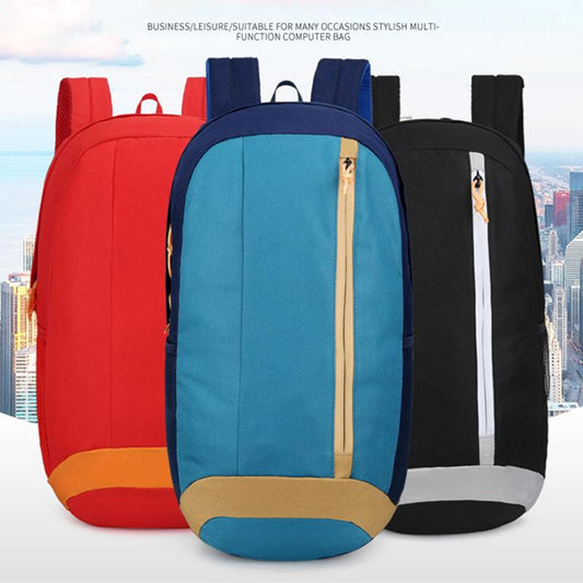 Backpack Men and Women Sports Bag Leisure Outdoor Travel Sports Mountaineering Bag Lightweight Small Backpack