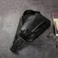Chest Bag Black Men Waterproof Multi-pocket Crossbody Outdoor Sports and Fitness Shoulder Bag