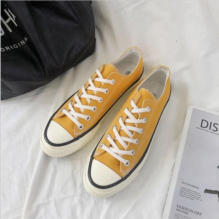 Woman Shoes Sneakers New Fashion Women Shoes Casual Flats Solid Canvas Classic Solid Candy Color Women Casual Shoes Sneakers