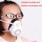 Electric face mask with KN95 filter children face mask reusable Anti PM2.5 Adult Child Electric Mask