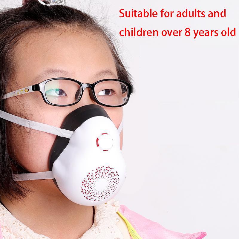 Electric face mask with KN95 filter children face mask reusable Anti PM2.5 Adult Child Electric Mask
