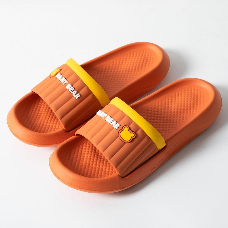 Slippers Female Summer EVA Girl Heart Cute Bath Non-slip Ultra-light Soft Bottom Indoor Sandals and Outer Wear Couple Slippers