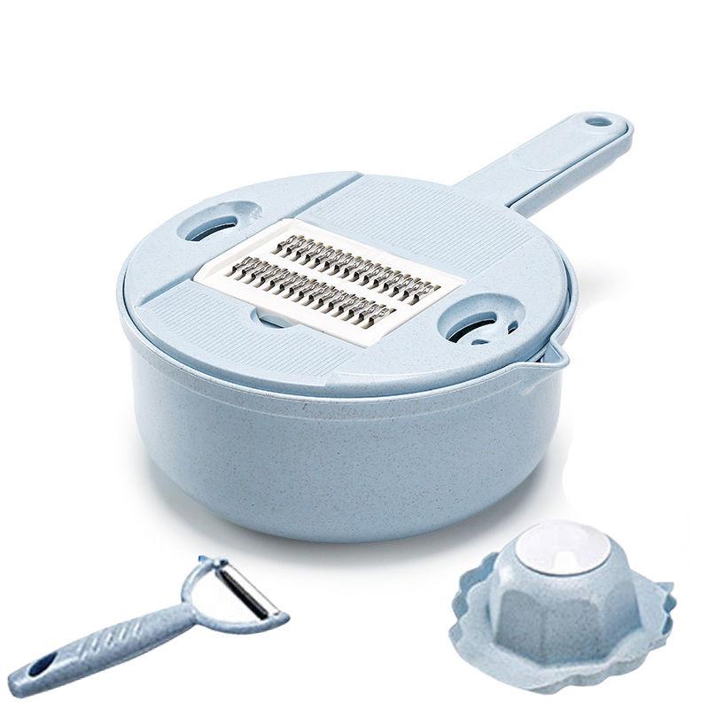 Multi-function Vegetable Cutter Potato Radish Grater Multifunctional Shredded Slicing Kitchen Artifact